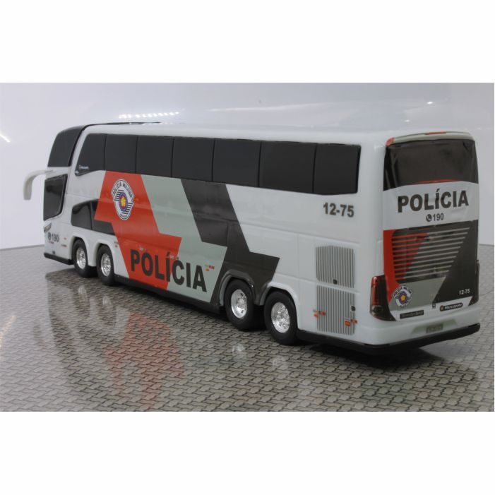 Ônibus Em Miniatura Polícia Militar De São Paulo DD