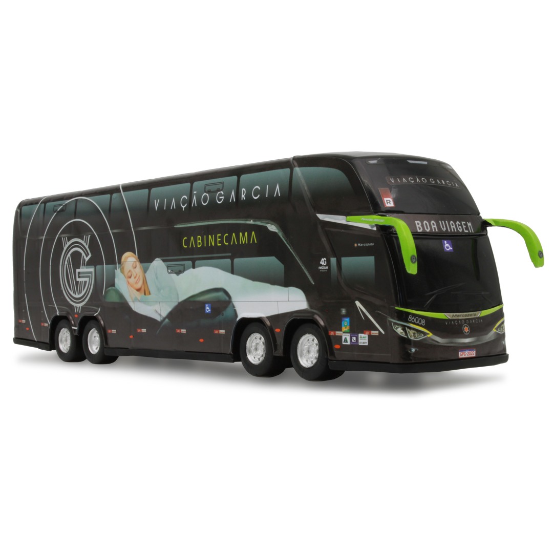 Ônibus Em Miniatura Viação Garcia G8 DD