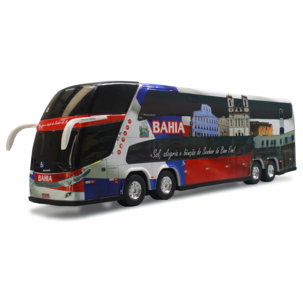 Ônibus Miniatura Estado Bahia Coleção DD