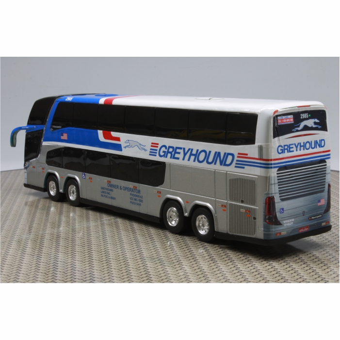 Ônibus Em Miniatura Greyhound DD