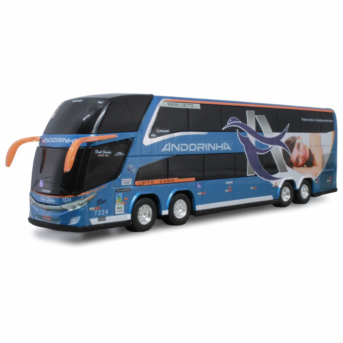Ônibus Em Miniatura Viação Andorinha New G7 DD
