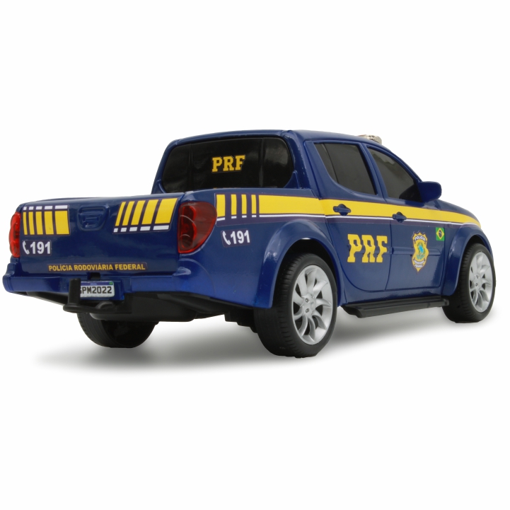 Pick Up Rx Sport L200 Em Miniatura Viatura Polícia Rodoviária Federal PRF