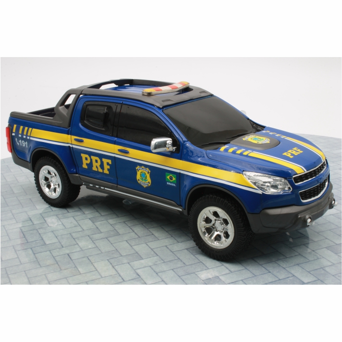 Viatura em Miniatura S10 Polícia Rodoviária Federal PRF