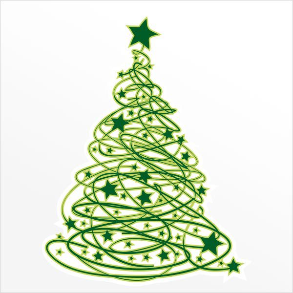 Adesivo de Porta e Parede - Árvore de Natal 4