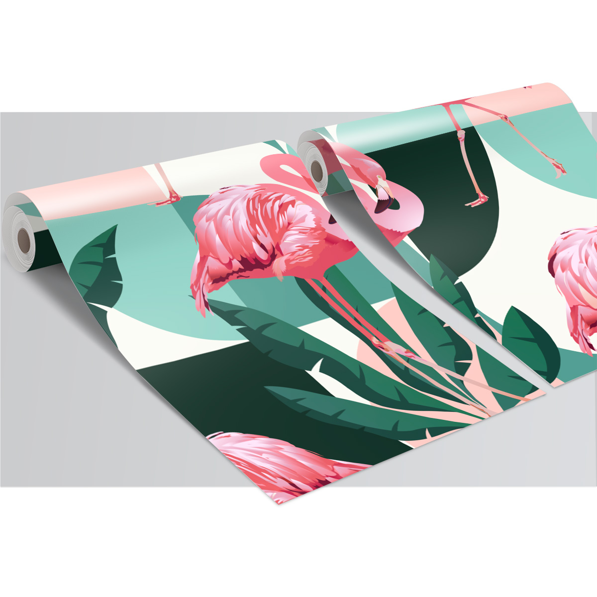 Painel Adesivo - Flamingo Rosa