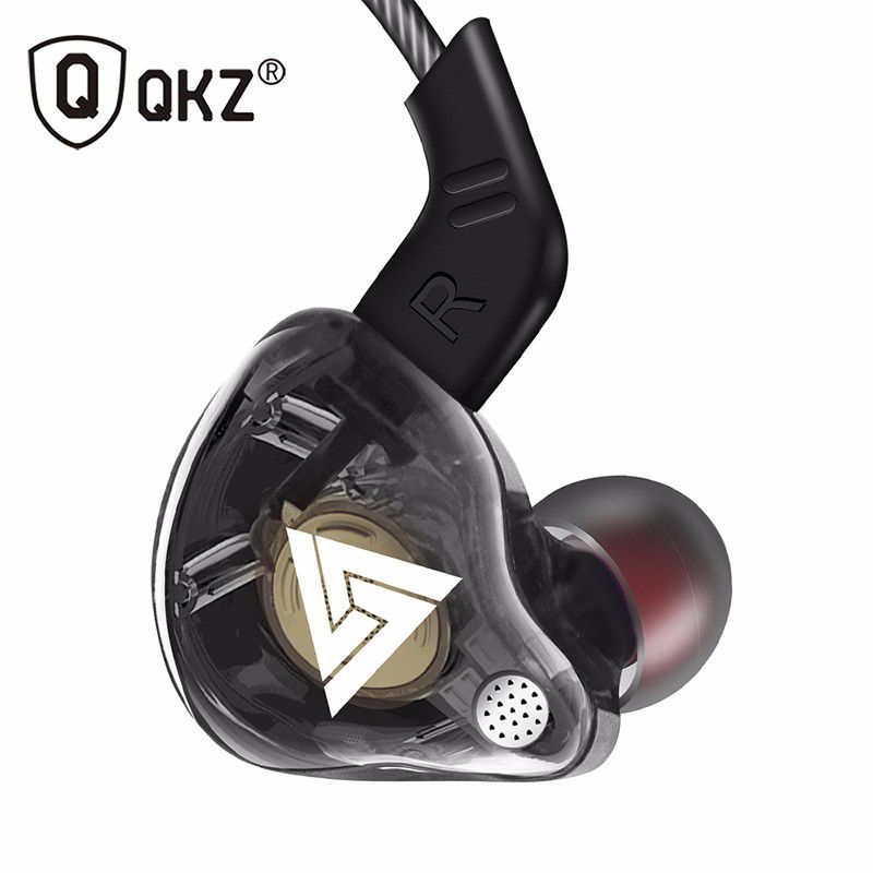 Fone de Ouvido Profissional Original QKZ AK6 In-Ear Hi-Fi Alta Qualidade + Case