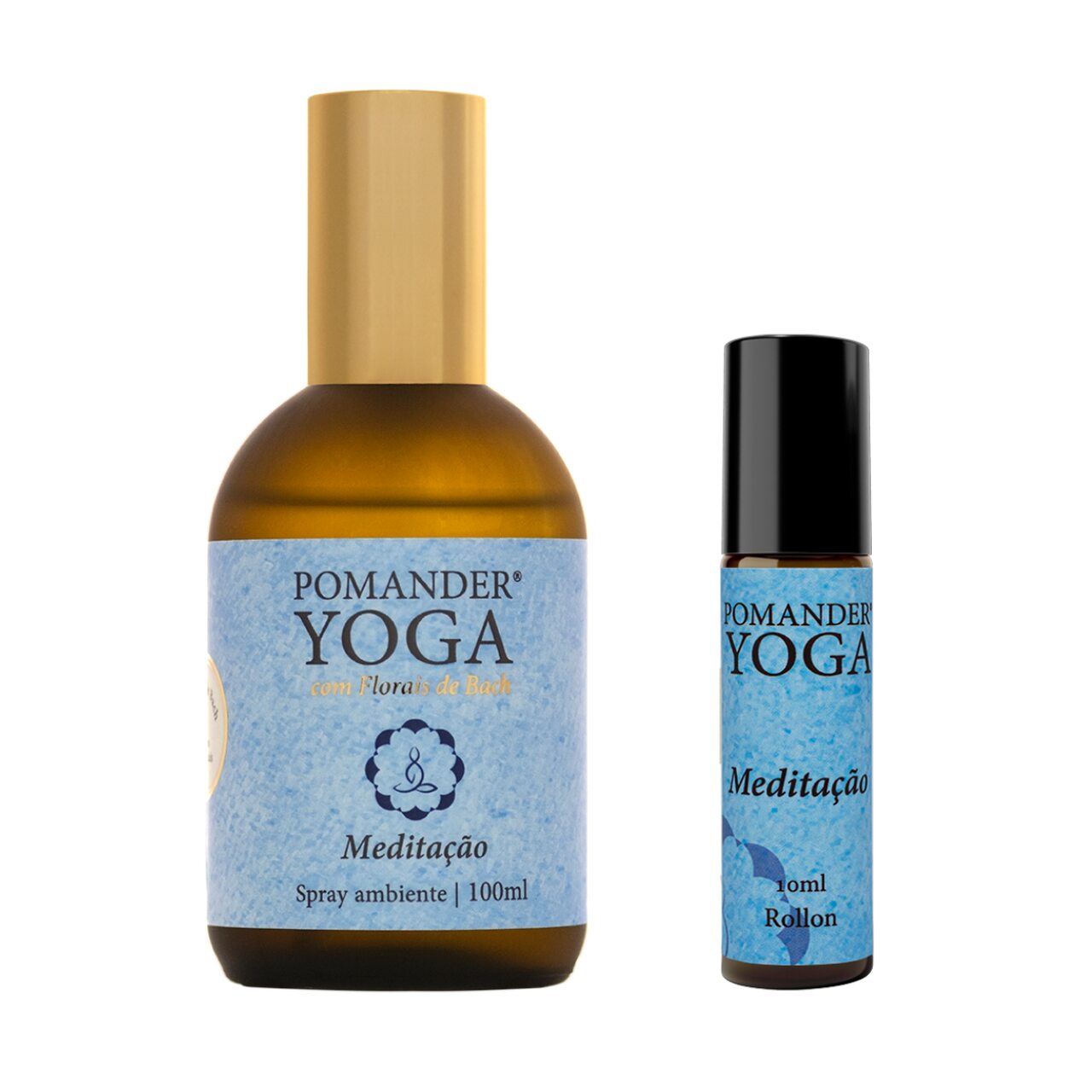 Kit Pomander Yoga Meditação: Spray Ambiente + Rollon - Om Joy