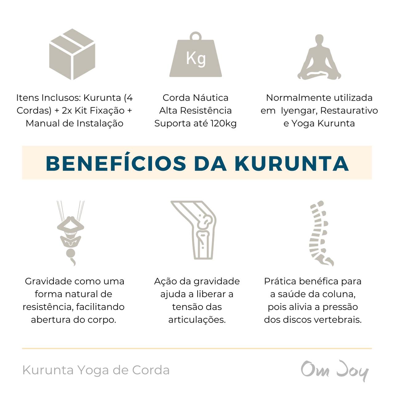 Kurunta Yoga de Corda - Om Joy