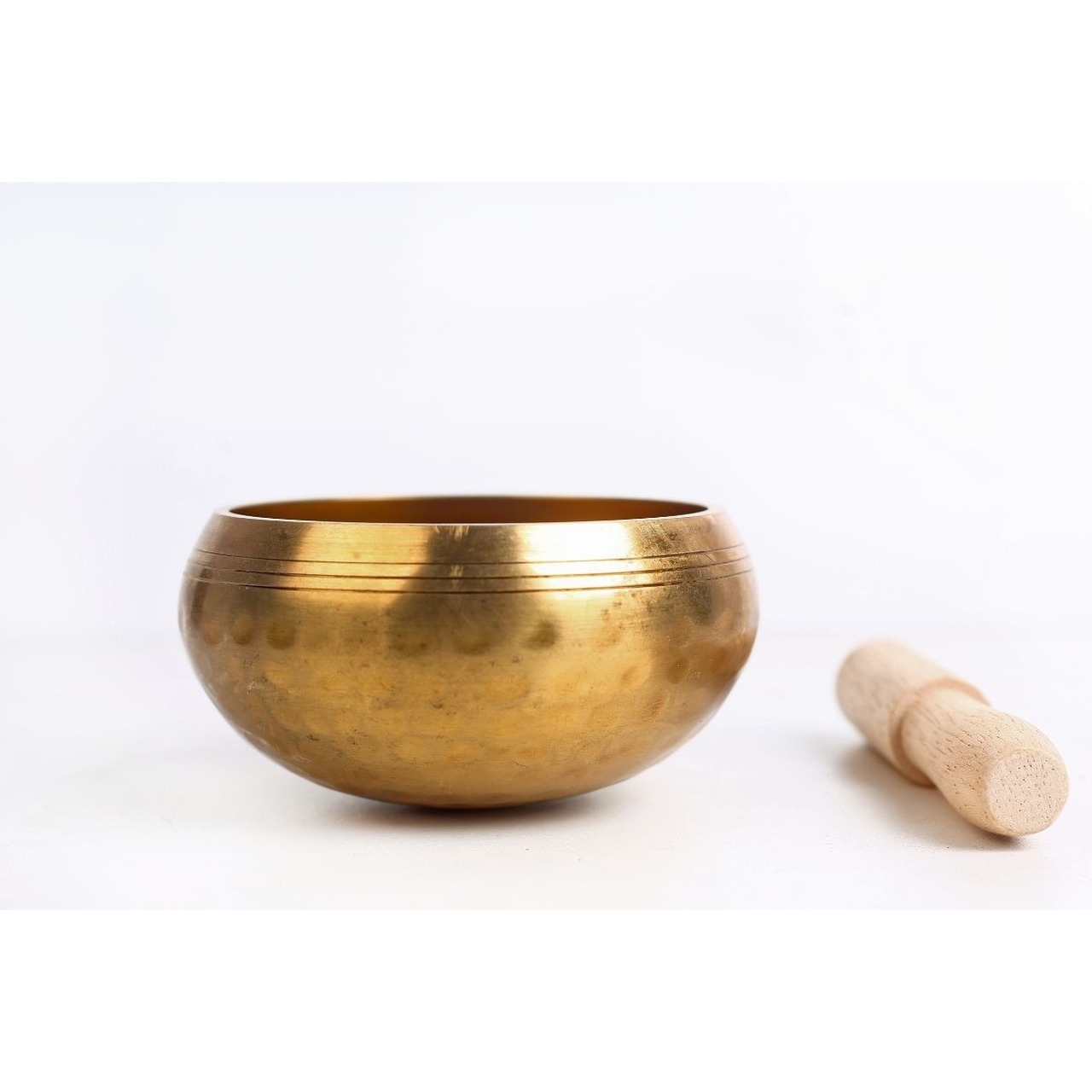 Tigela Sino Tibetano em Bronze (Bowl) - 9,5cm - Meditação e Mantras  - Om Joy