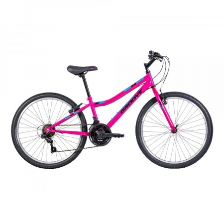 Bicicleta Groove Indie Aro 24 21v Aço Rosa