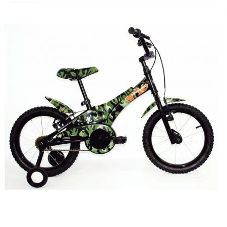 Bicicleta Groove Infantil Camuflada TAM 16 Verde