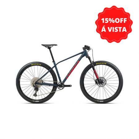 Bicicleta Orbea Alma H50 TAM 19 Azul- Vermelho