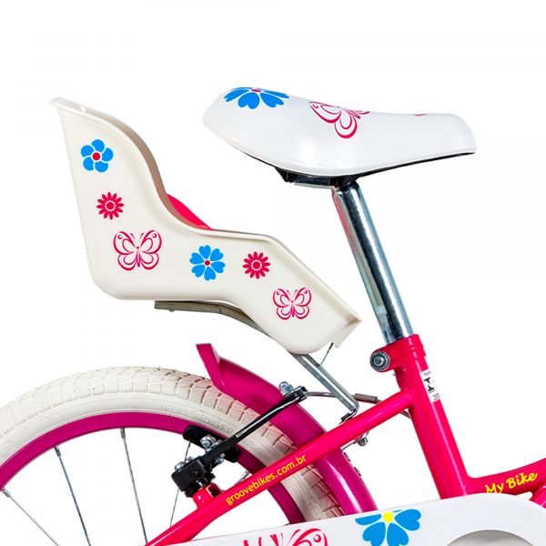 Bicicleta Groove Infantil My Bike Aro 16 Rosa