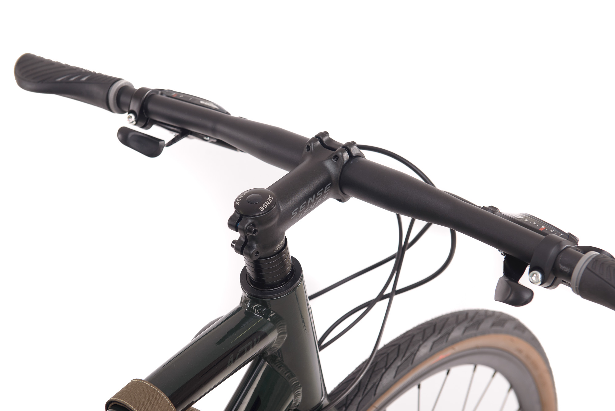 Bicicleta Urbana Sense Activ 2021 Verde/Preto TAM 19