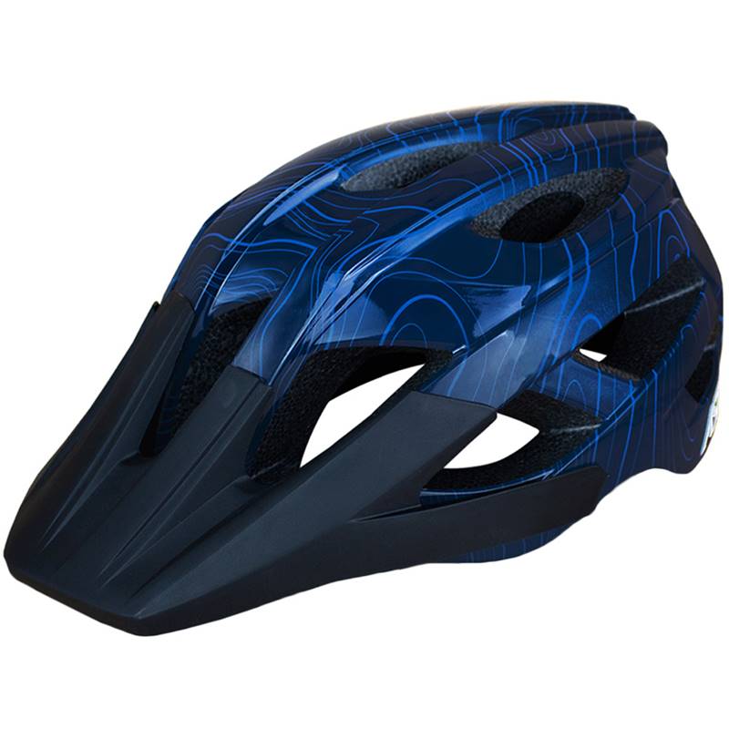 Capacete Asw bike Acell Frontier Azul P/M