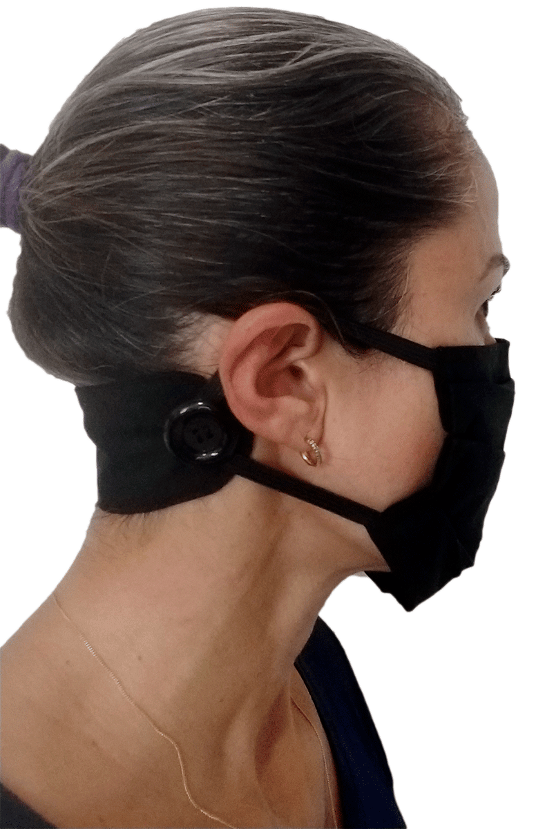 Máscara de Tecido com Suporte de Fixação - Unidade - Tebori Nordeste
