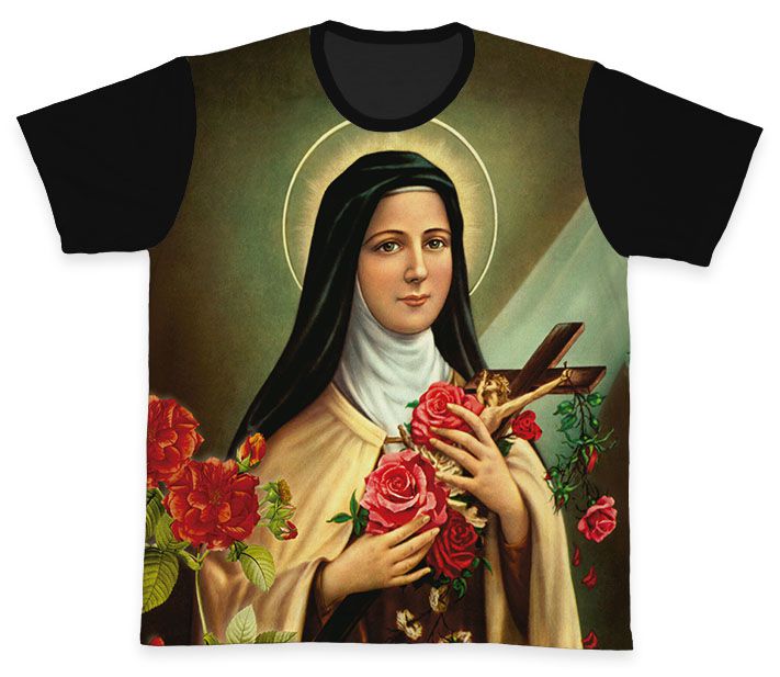 Camiseta Ref. 0120 - Santa Teresinha