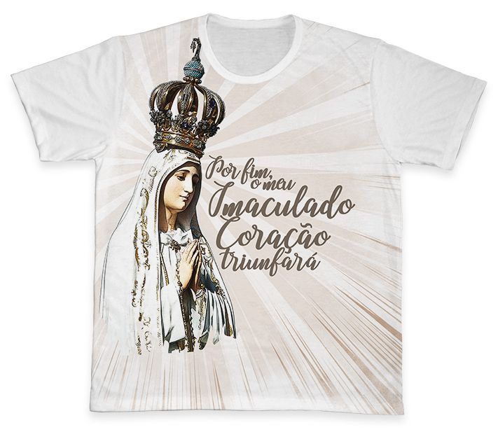 Camiseta Ref. 0368 - Nossa Senhora de Fátima