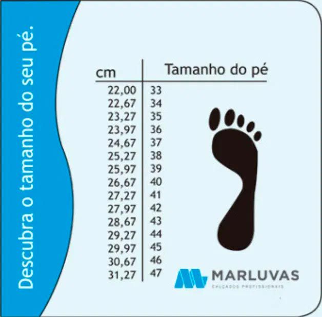 Sapato De Amarrar C/ Bico De Polipropileno Nº 38 95S29-BP Marluvas