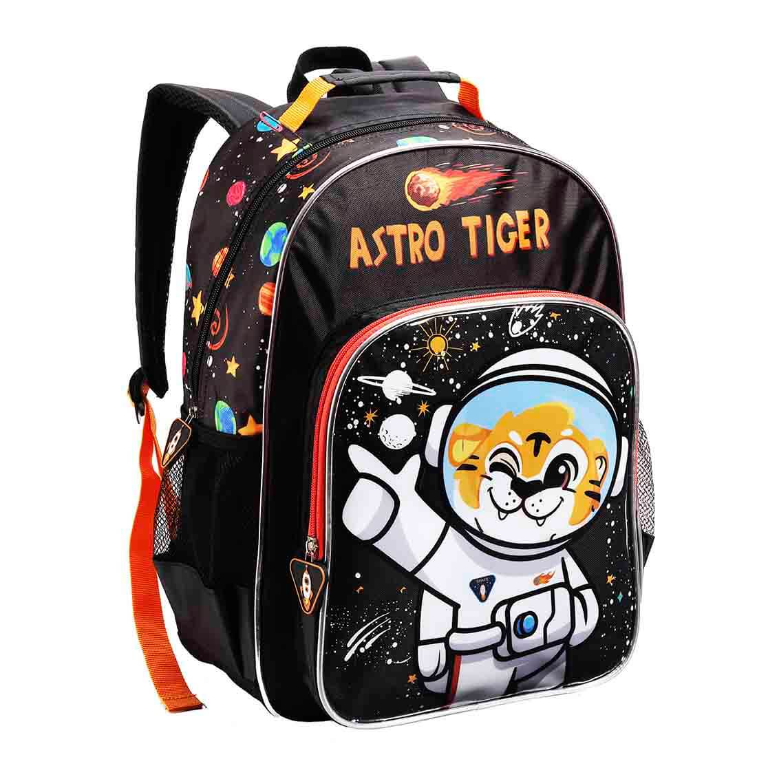 Mochila Infantil Escolar Astronauta Tigre