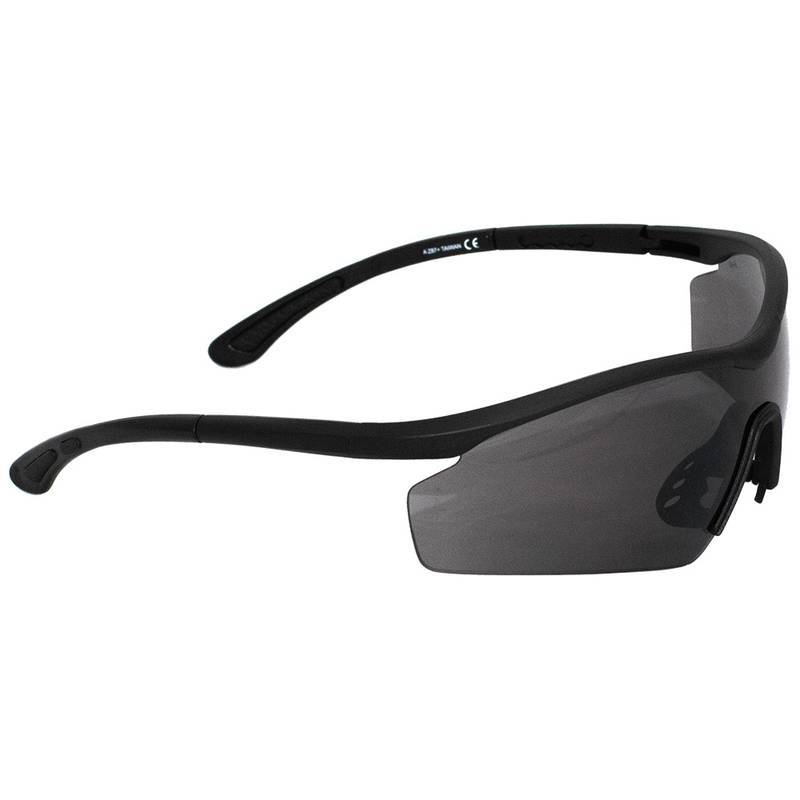Óculos de Proteção Preto com Lente Fumê AVB - T8850A-BK-FUME
