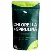 Chlorella + Spirulina 500 Caps Global Suplementos