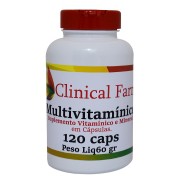 Multivitamínico 120 caps Clinical Farma