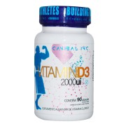 Vitamin D3 2000UI 90 tabs Canibal Inc
