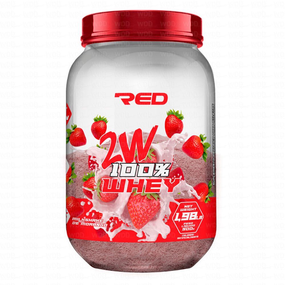 2W 100% Whey 900g Red Series