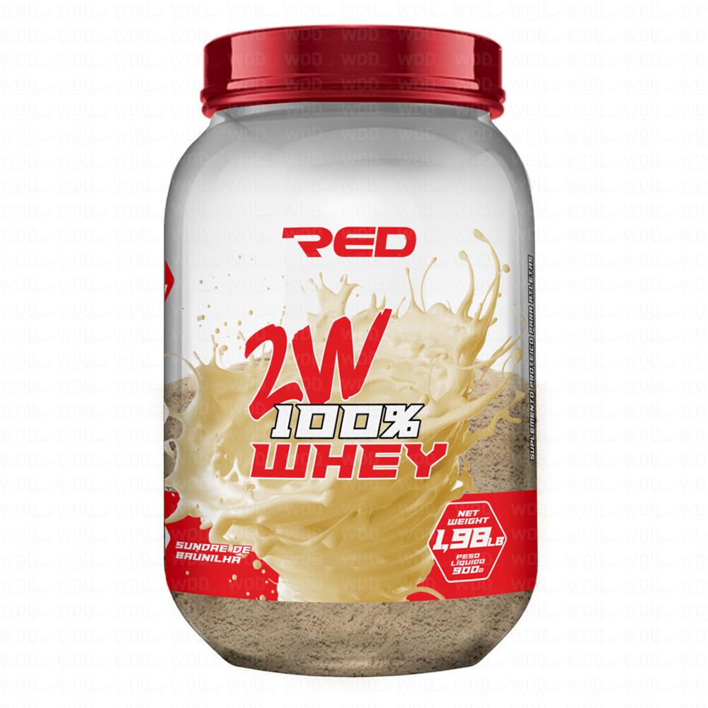 2W 100% Whey 900g Red Series