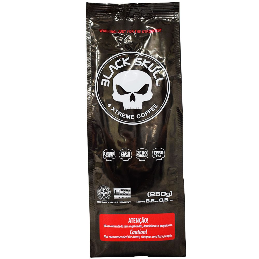 4 Xtreme Coffee 250g Black Skull 