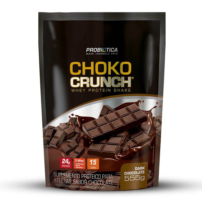 Choko Crunch Whey Protein 555g Probiotica