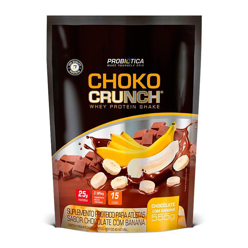 Choko Crunch Whey Protein 555g Probiotica