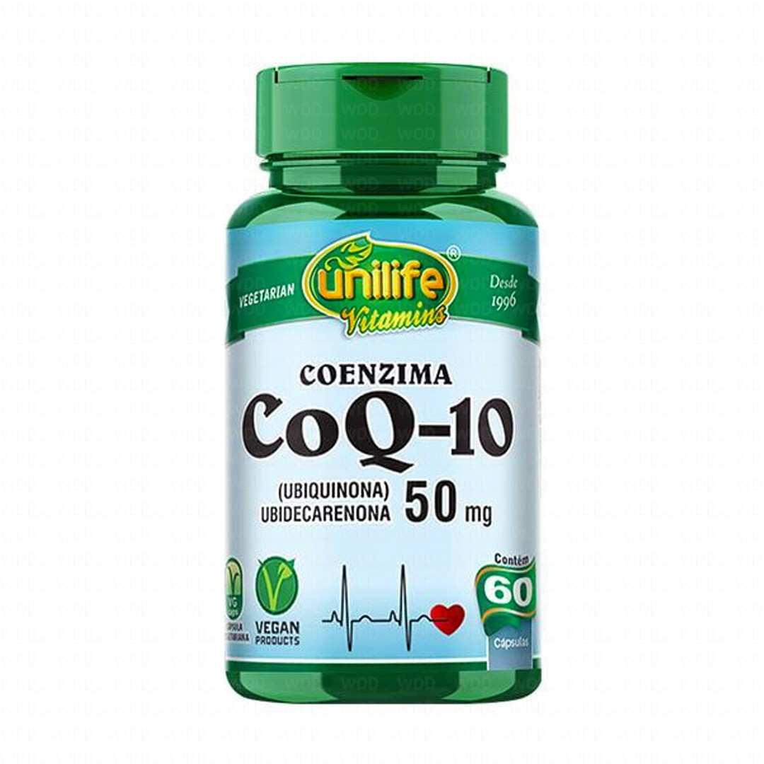 Coenzima CoQ-10 50mg 60 caps Unilife