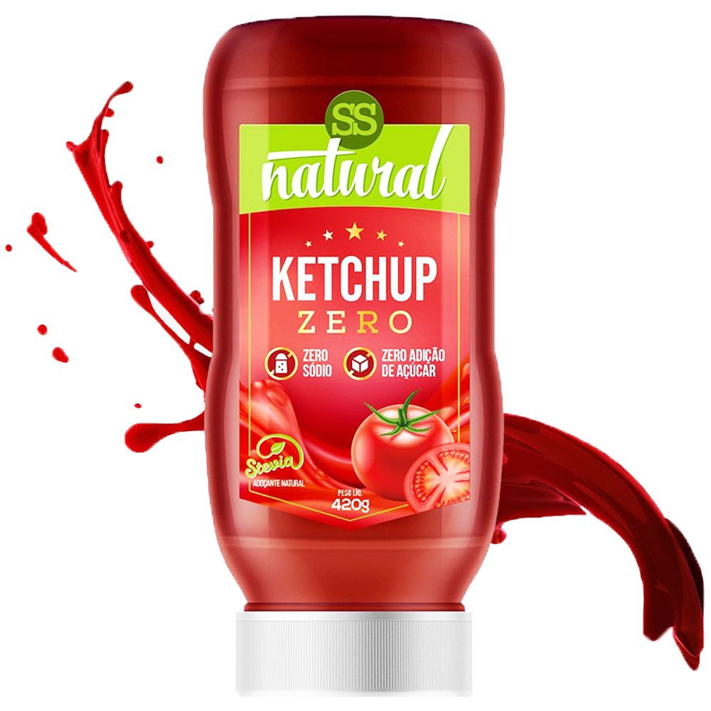 Ketchup Zero 420g SS Natural