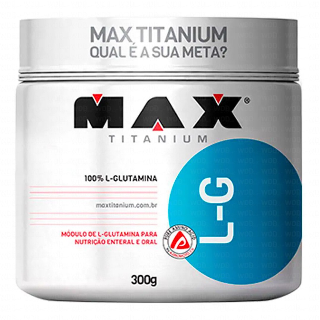 L-Glutamina 300g Max Titanium