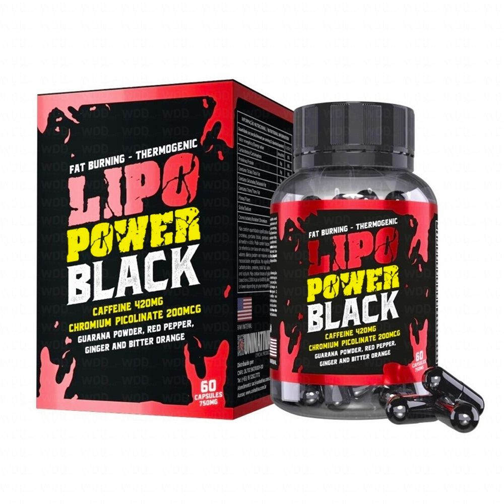 Lipo Power Black 60 caps Uninativa