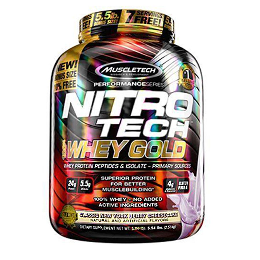 Nitro Tech Whey Gold 5.5 lbs 2,5kg MuscleTech