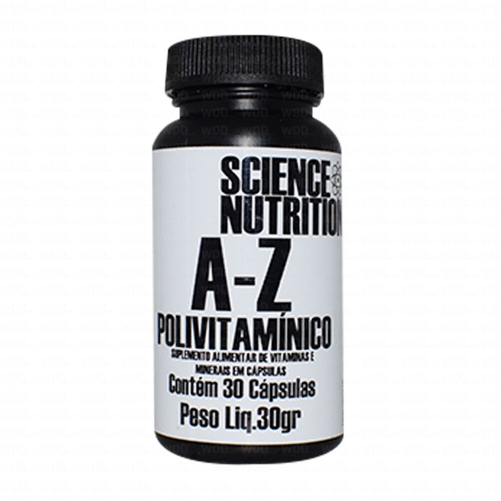 Polivitamínico A-Z 30 caps Science Nutrition