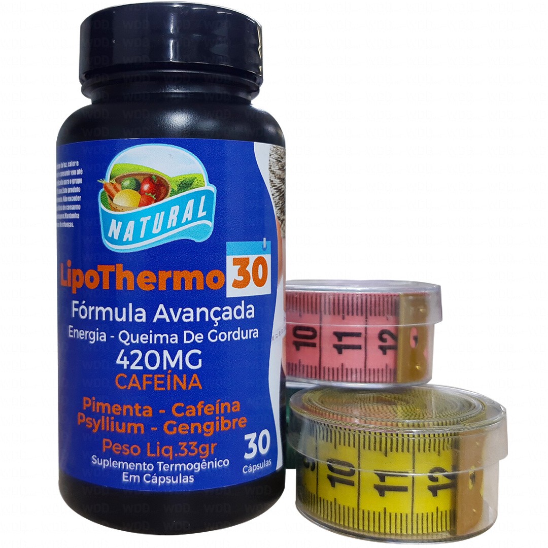 Termogênico LipoThermo 30 30 cápsulas Natural