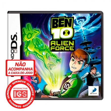 Ben 10: Alien Force - Nintendo DS (SEMINOVO)