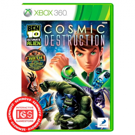 Ben 10 Ultimate Alien Cosmic Destruction - Xbox 360 (SEMINOVO)
