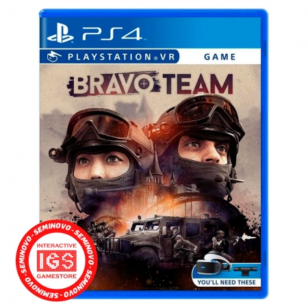 Bravo Team VR - PS4 (SEMINOVO)