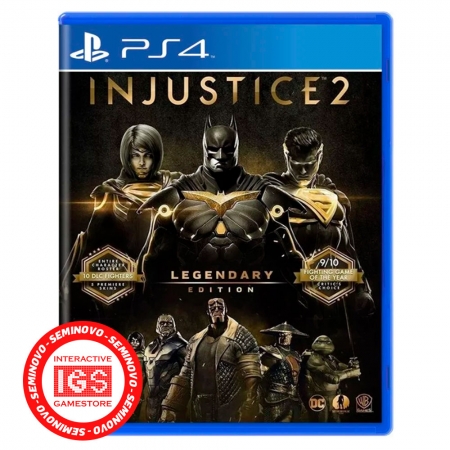 Injustice 2 Legendary Edition - PS4 (SEMINOVO)