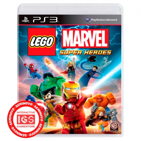 LEGO Marvel Super Heroes - PS3 (SEMINOVO)