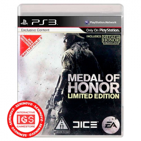 Medal of Honor (Limited Edition) - PS3 (SEMINOVO)