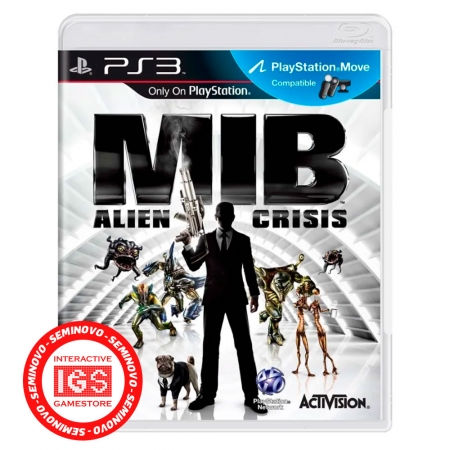 MIB: Alien Crisis - PS3 (SEMINOVO)