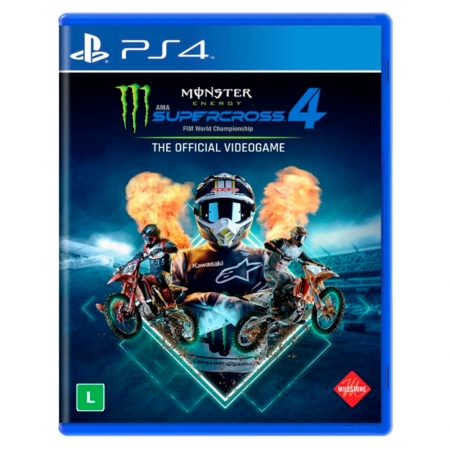 Monster Energy Supercross - The Official Videogame 4 - PS4