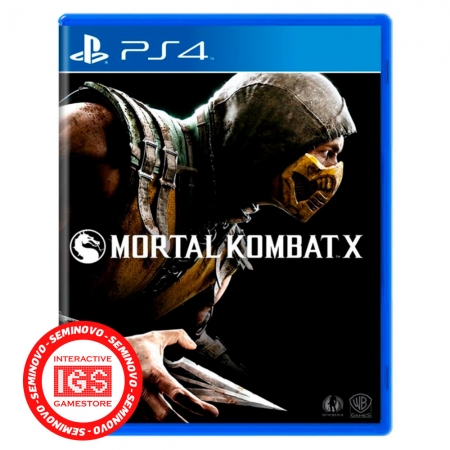 Mortal Kombat X - PS4 (SEMINOVO)