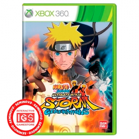 Naruto Shippuden: Ultimate Ninja Storm Generations - Xbox 360 (SEMINOVO)